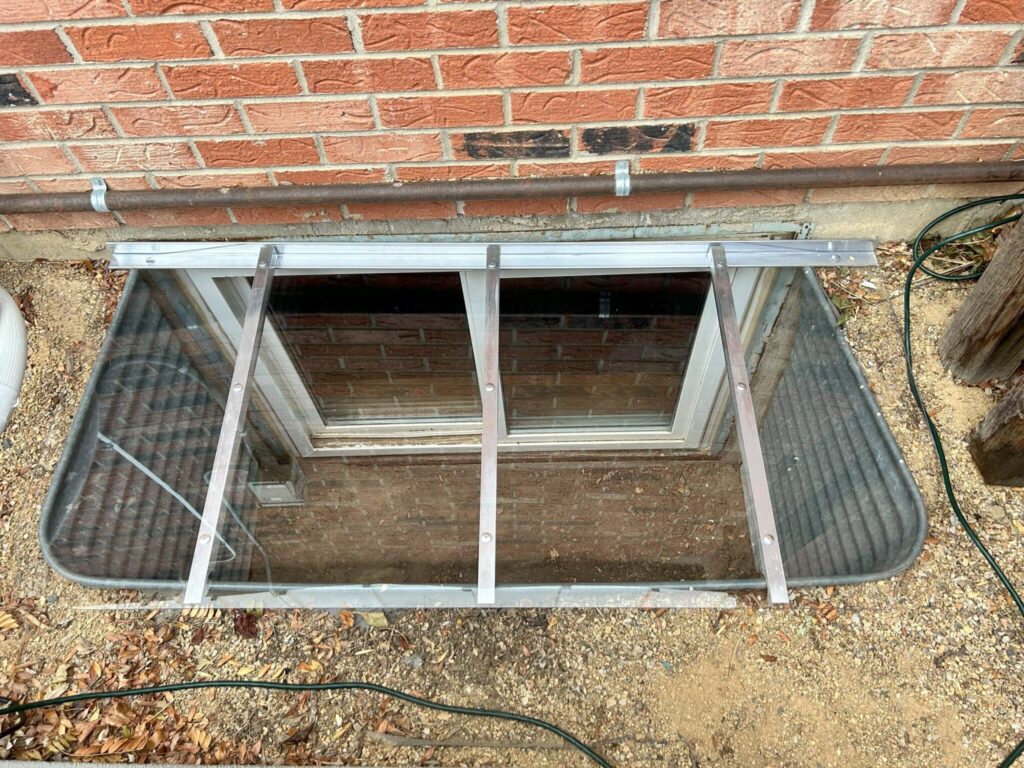 Custom metal window well cover in Fort Collins, CO